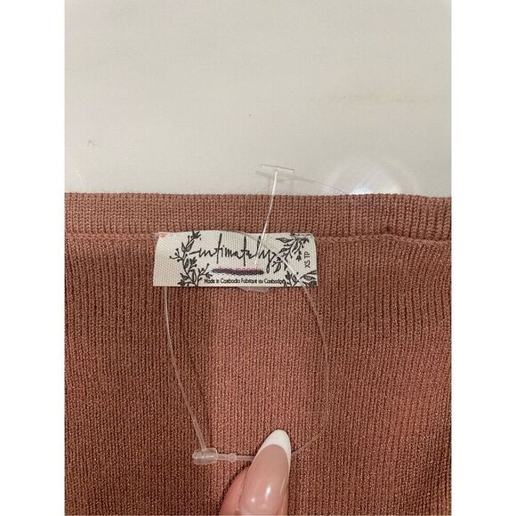 NWOT Free People Teagan Swit Short Sleeve Top Size XS - Picture 3 of 5